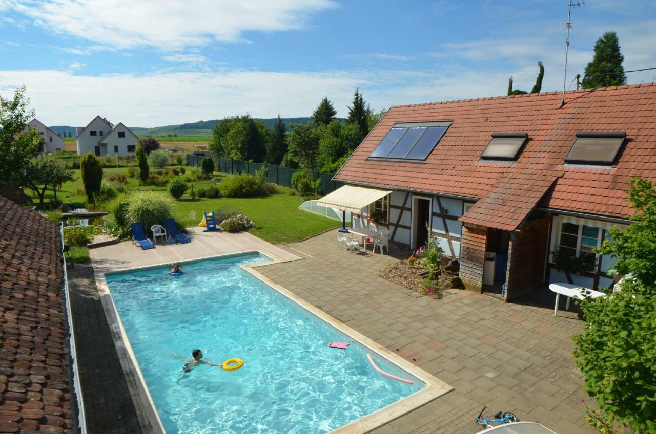 Gite Cigogne Odratzheim Exteriör bild